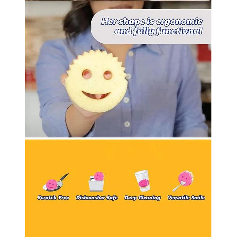 Esponja Scrub Mommy 1 Unidad 3