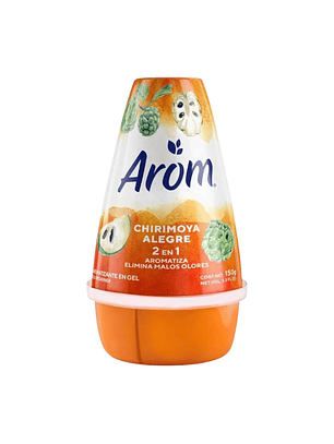 Ambientador Cono Gel Arom Chirimoya Alegre 190 g