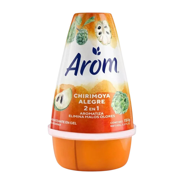 Ambientador Cono Gel Arom Chirimoya Alegre 190 g 1
