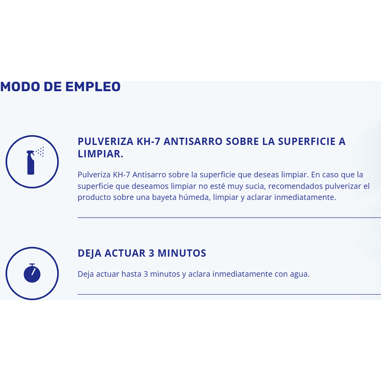 Limpiador Antisarro Kh7 750ml 5