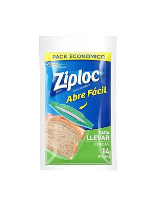 Bolsas Hermeticas Ziploc Chicas 14unid
