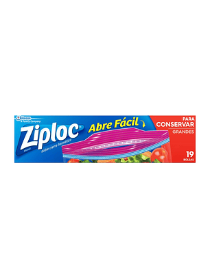 Bolsas Multiuso Para Conservar Ziploc Grandes 19 Unid