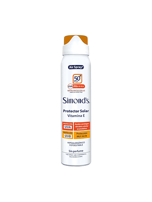 Protector solar air spray Simonds FPS50 75ml