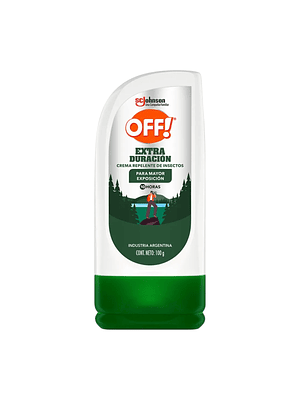 Repelente Off Crema Extra Duración 100gr