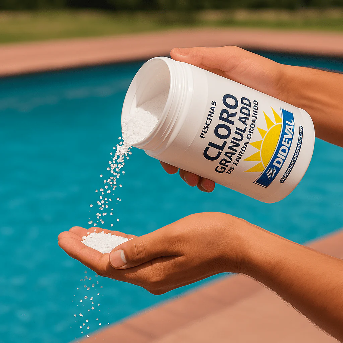 Cloro Granulado para Piscina Dideval 1 kg 2