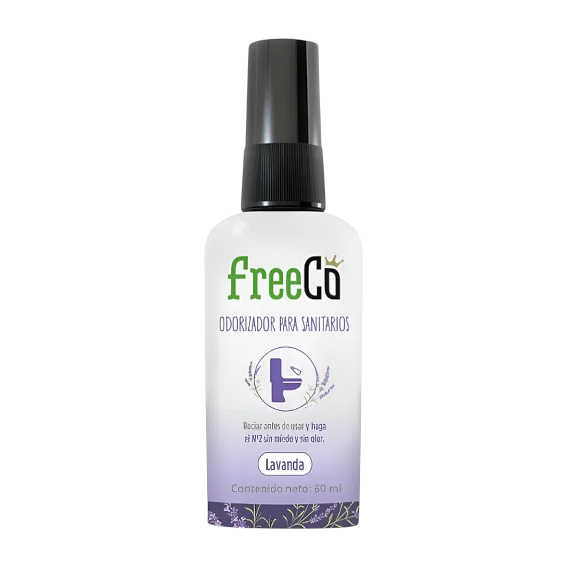 Eliminador de Olores Freeco Aroma LAVANDA 60 ml 1