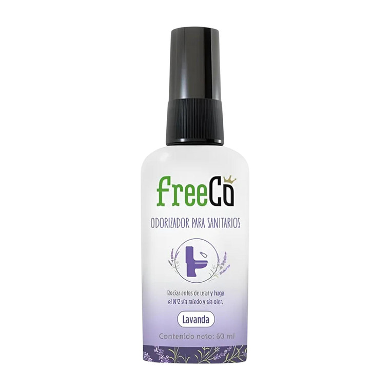 Eliminador de Olores Freeco Aroma LAVANDA 60 ml 1