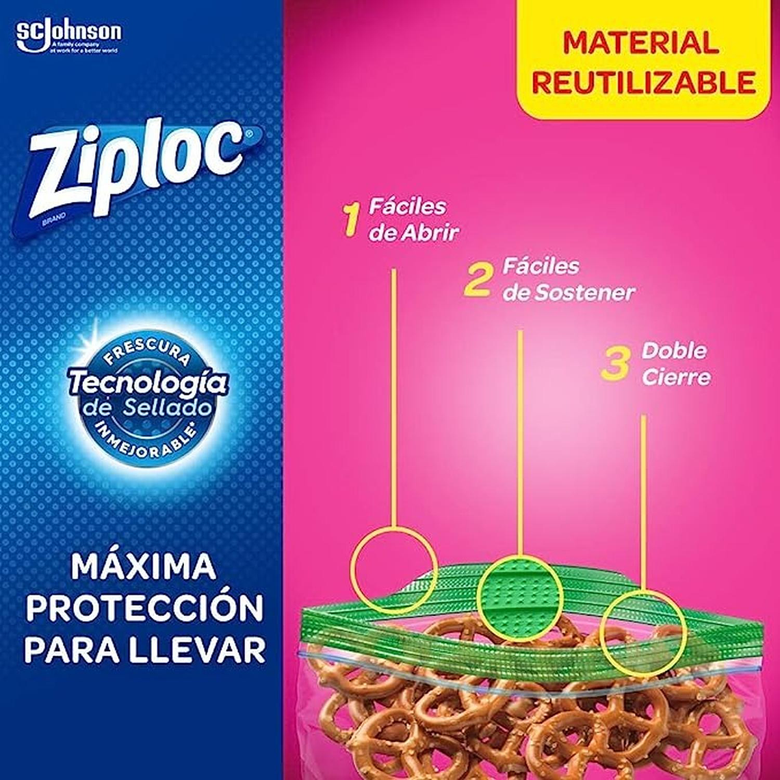 Bolsas Multiuso Disney Para Llevar Chicas Ziploc 25unid 4