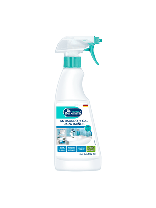 Limpiador Antisarro y Cal Baños Dr. Beckmann 500ml