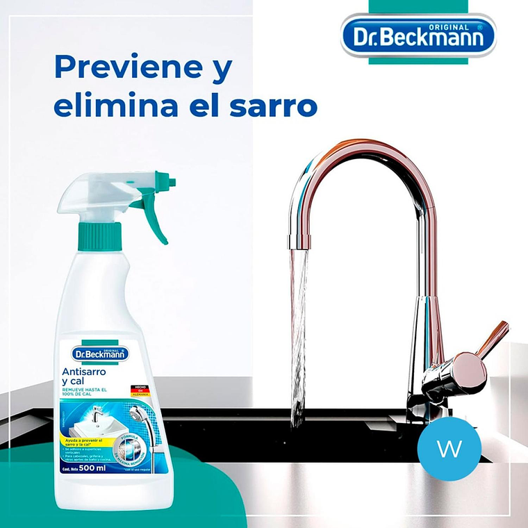 Limpiador Antisarro y Cal Baños Dr. Beckmann 500ml 3