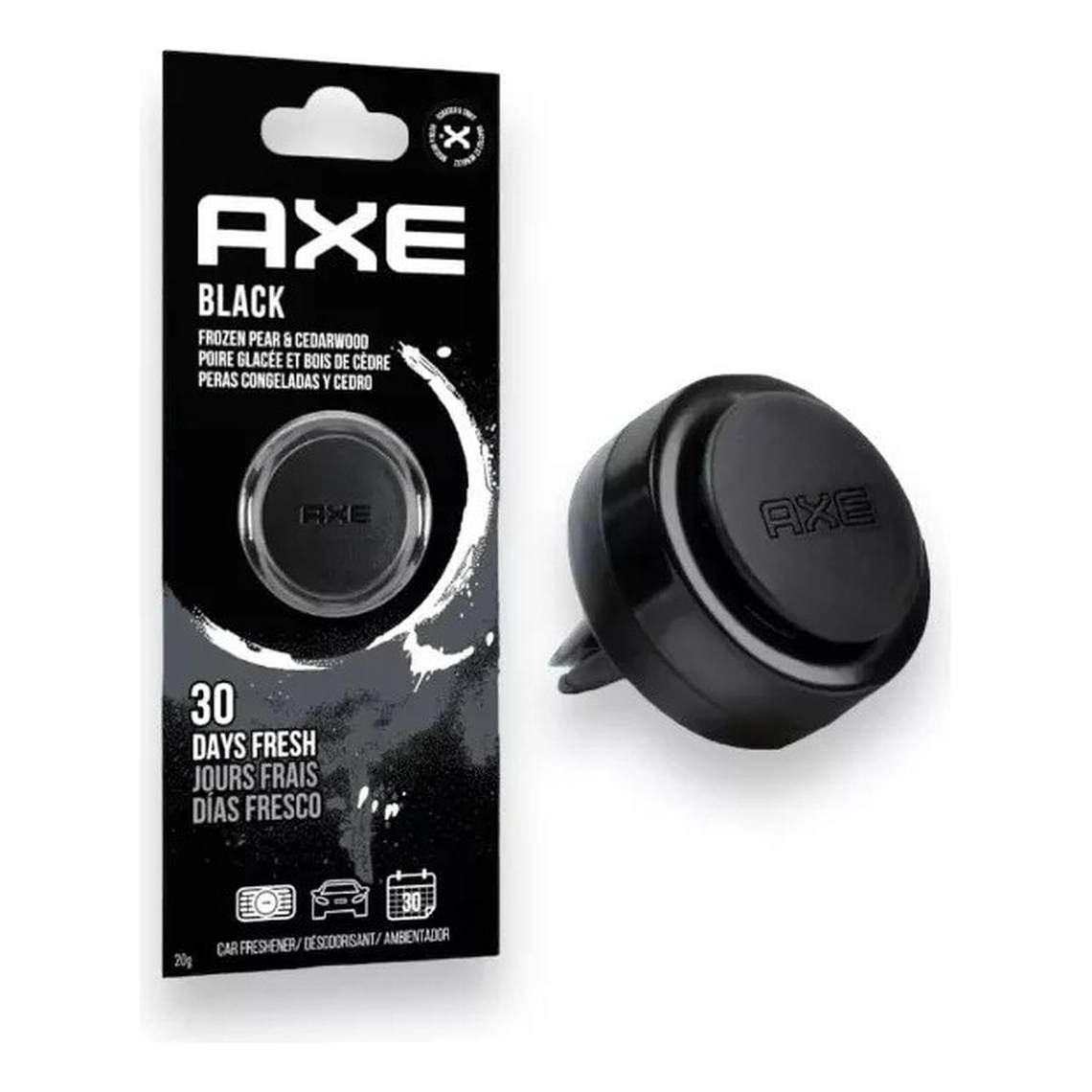 Aromatizante Para Autos Axe Rejilla Black 19gr 2