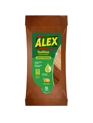 Toallitas Alex Renovadoras Para Muebles 30 Unid