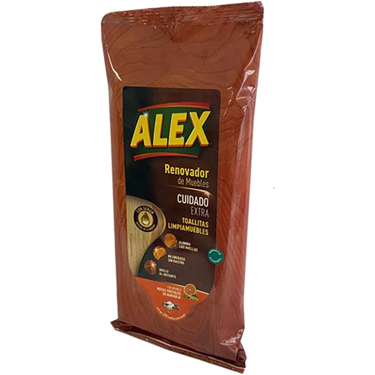 Toallitas Alex Renovadoras Para Muebles 30 Unid 3