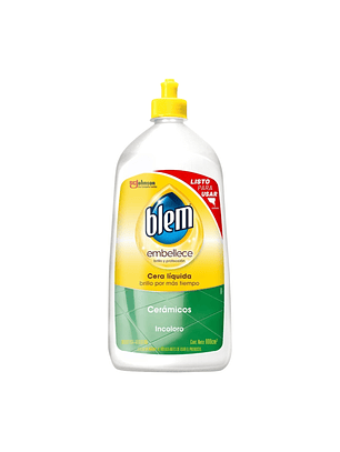 Blem Cera Líquida Incolora para Cerámicos 800ml