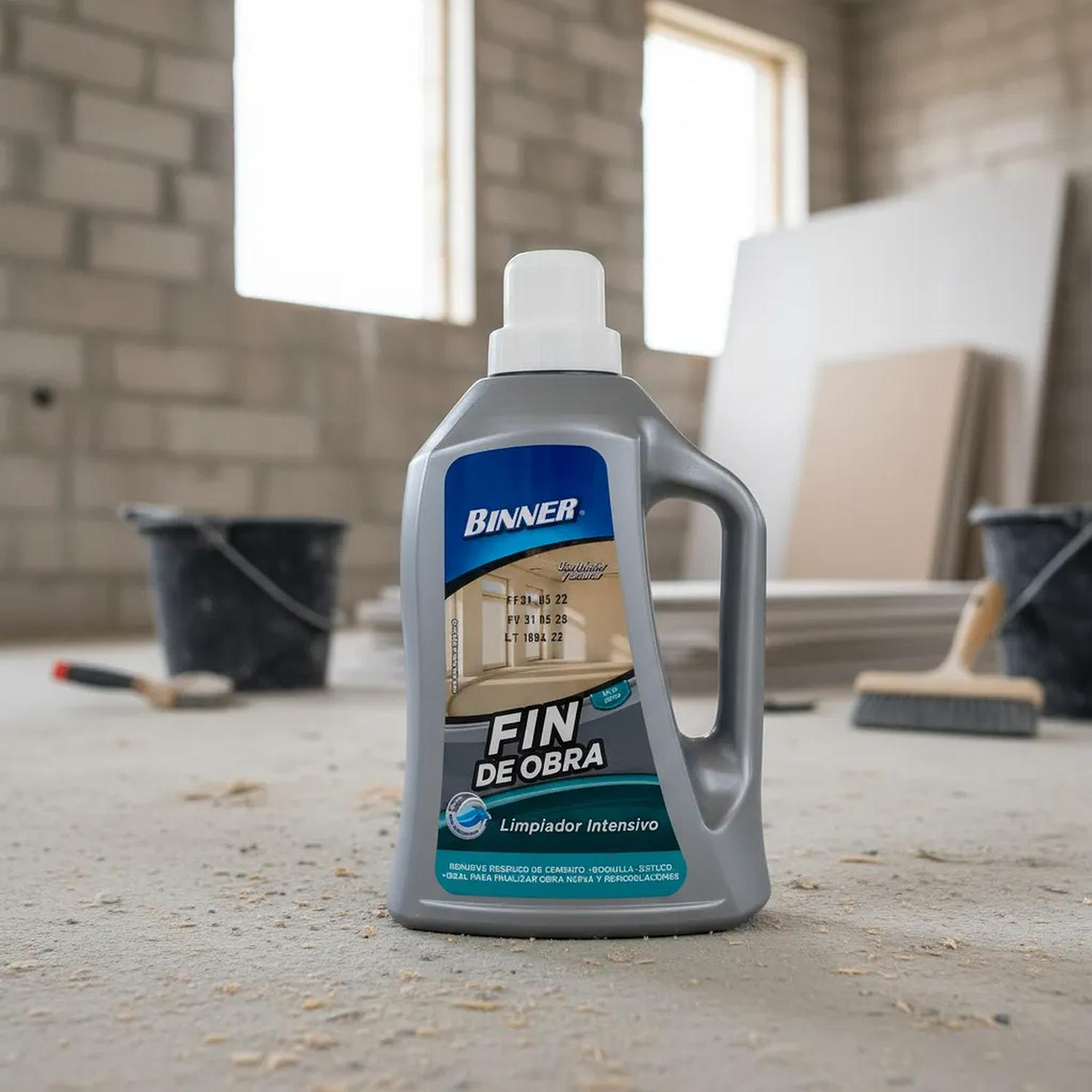 Limpiador Removedor Fin De Obras Binner 1l 4