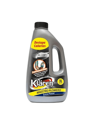 Destapa Cañerias Extra Power Klaren 1l