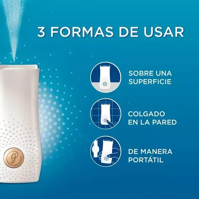 Aromatizante Glade Mañana De Campo (difusor + Repuesto) 3