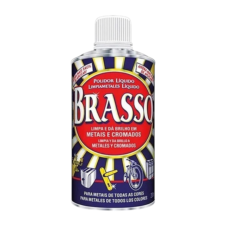 Pulidor de Metales Brasso 200 ml – Cobre, Latón y Acero 1