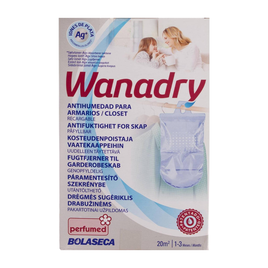 Sistema Antihumedad Bolaseca Wanadry Closets Y Armarios 450g 1
