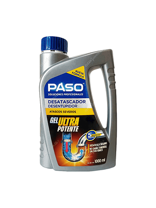 Destapa Desatasca Cañerias Atascos Severos Gel 1l