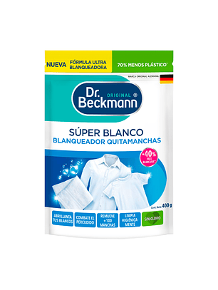 Quitamanchas Blanqueador Super Blanco Dr. Beckmann 400gr