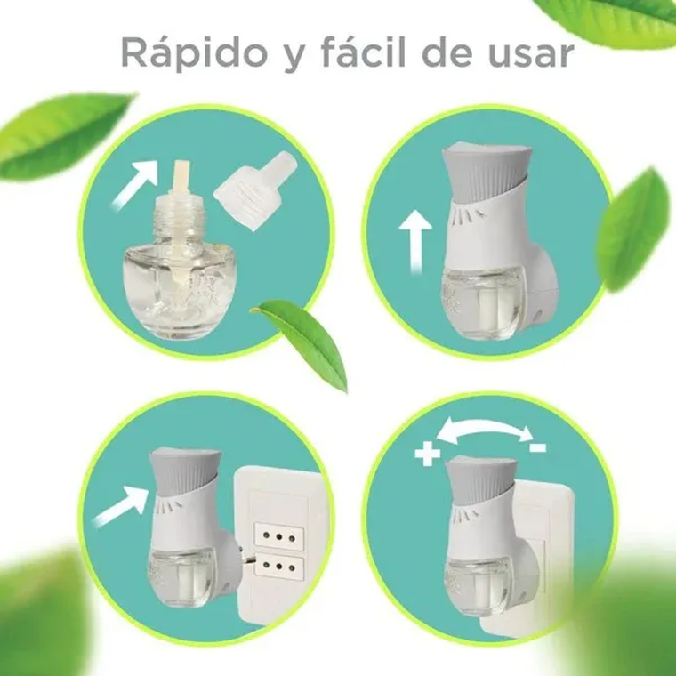 Repuesto Desodorante Eléctrico Air Wick Vainilla 3x21ml 3