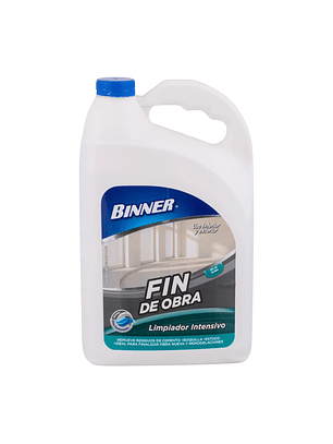 Limpiador Removedor Fin De Obras Binner 1 Galon