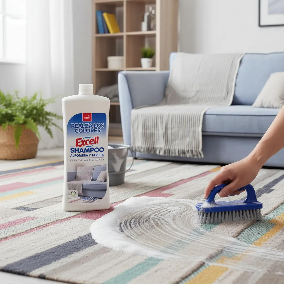 Shampoo Para Alfombras Y Tapices Excell 900ml 3