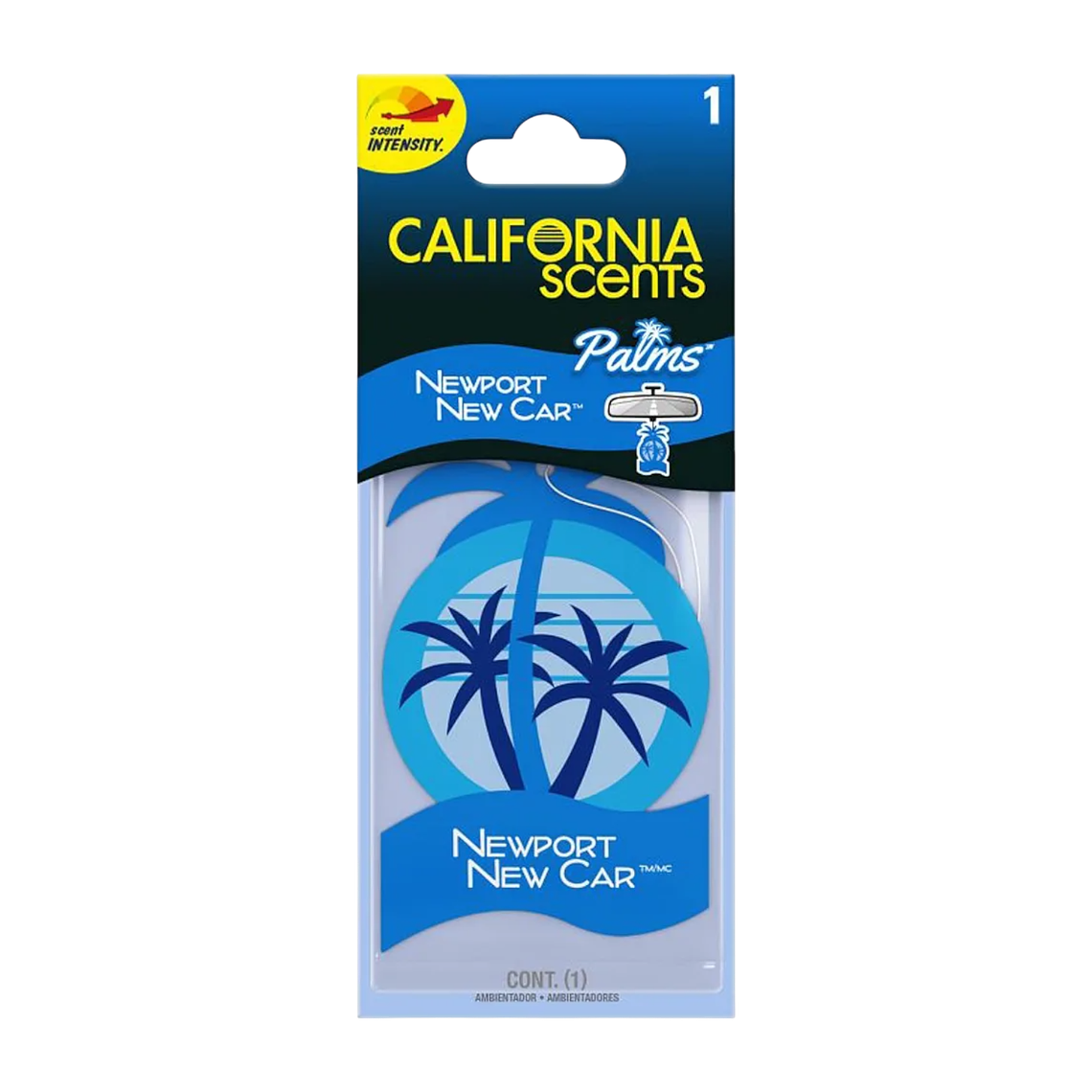 Ambientador de Auto Aroma Auto Nuevo Pack x3 2