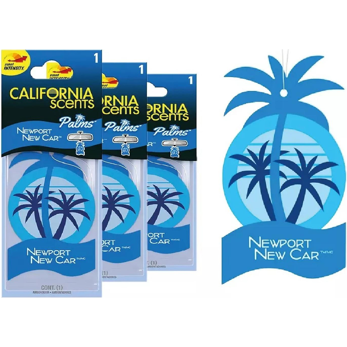 Ambientador de Auto Aroma Auto Nuevo Pack x3 3