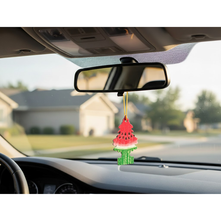 Aromatizante Auto Sandía Little Trees 3 Unid 4