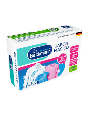 Jabón Mágico Quitamanchas Para Ropa Y Tapicería 100grs