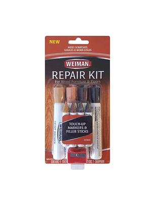 Kit Reparador Muebles y Pisos de Madera Weiman 9 Piezas