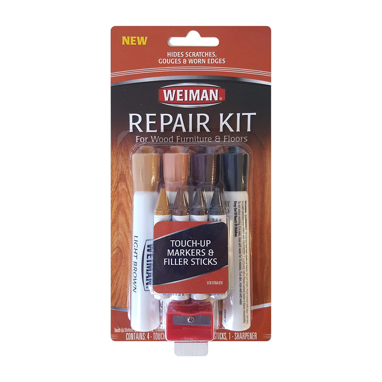 Kit Reparador Muebles y Pisos de Madera Weiman 9 Piezas 1