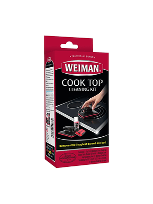 Weiman Kit Limpiador Vitrocerámica 3 Piezas