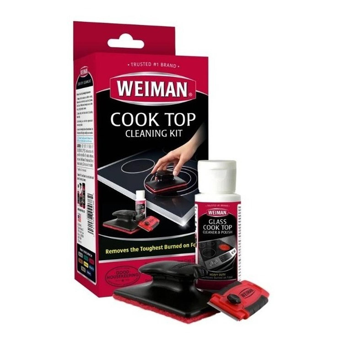 Weiman Kit Limpiador Vitrocerámica 3 Piezas 2