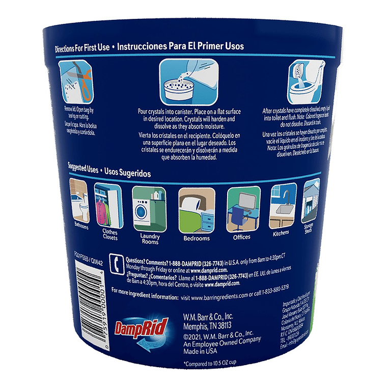 Sistema Antihumedad Damprid Fresh Scent 311g Rellenable 2