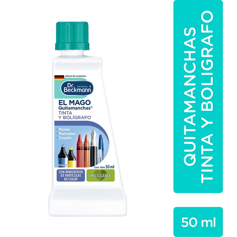 Quitamanchas Tinta y Bolígrafo Dr. Beckmann 50ml 4