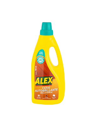 Cera Líquida Autobrillante Alex Piso Madera 750ml