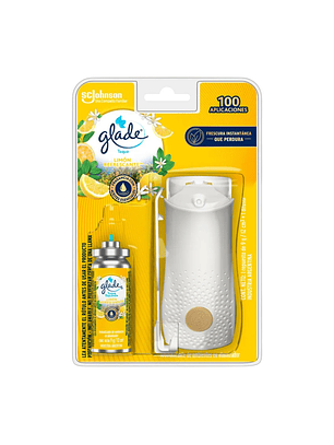 Glade Toque Aparato + Repuesto 9g Aroma Limón Refrescante
