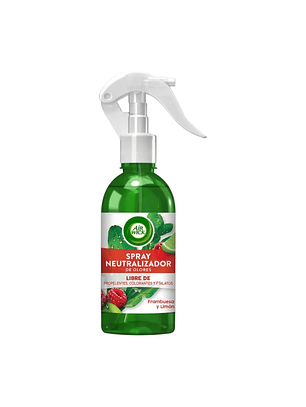Spray Neutralizador Olores Air Wick Frambuesa y Limón 237 ml