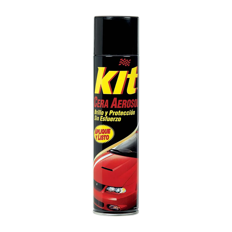Cera para Autos en Aerosol Kit 360ml Brillo y Protección 1