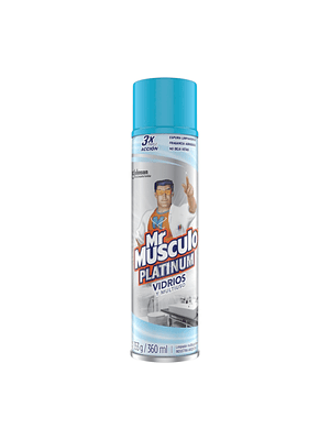 Mr Músculo Limpiavidrios Espuma 360ml Triple Acción