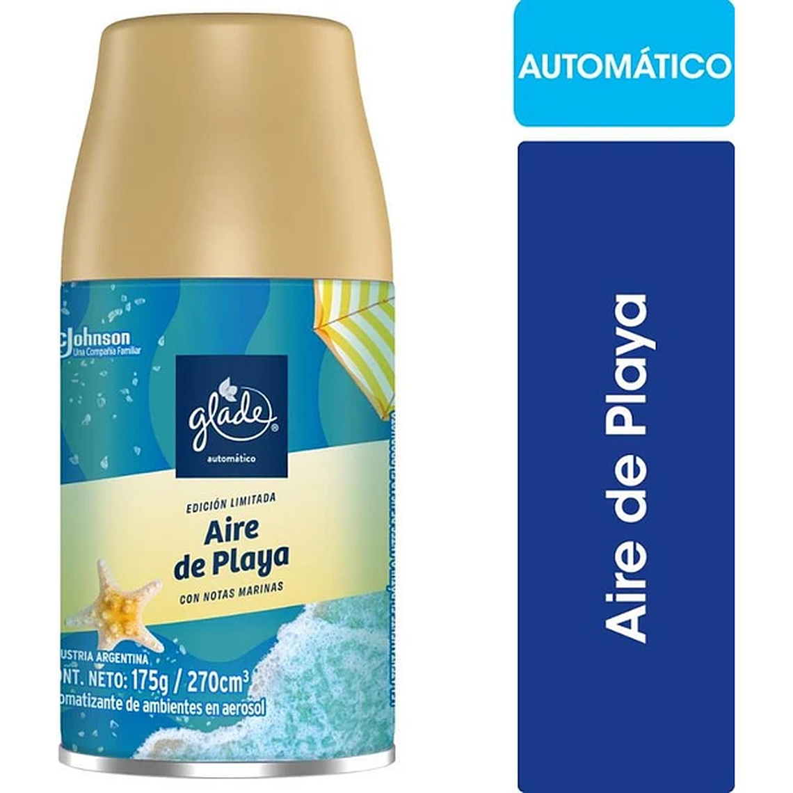 Recarga Glade Automatico Aires De Playa 175gr 2