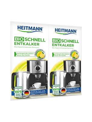 Descalcificador Cafetera Heitmann 2x25g