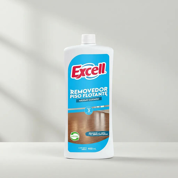Removedor De Abrillantador De Piso Flotante Excell 900 Ml 4