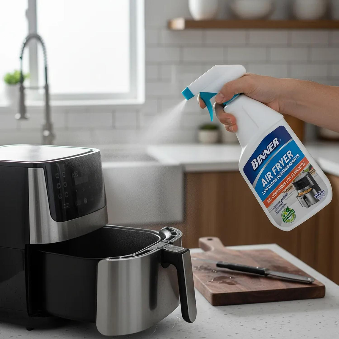 Limpiador De Freidora De Aire Binner 500ml 4