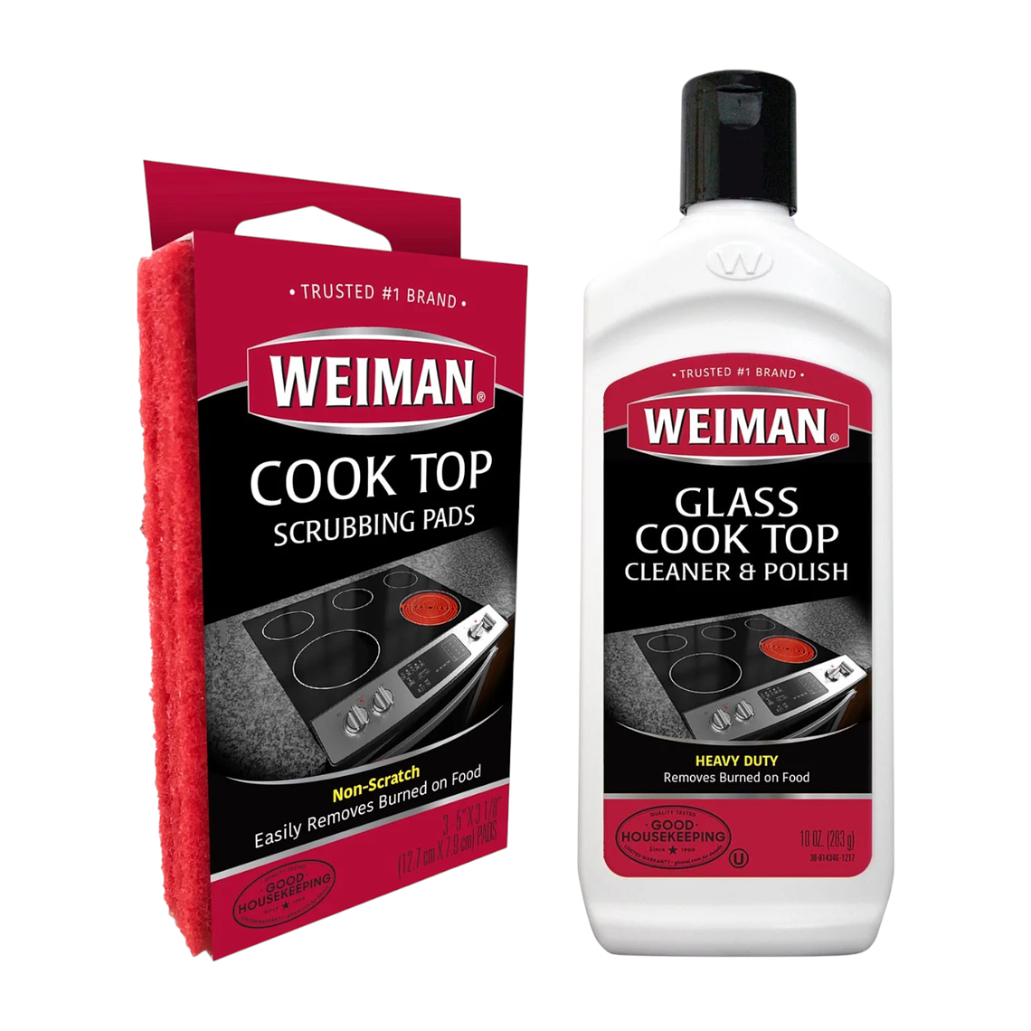 Limpiador Vitrocerámica Weiman 425ml + 3 Esponjas 1