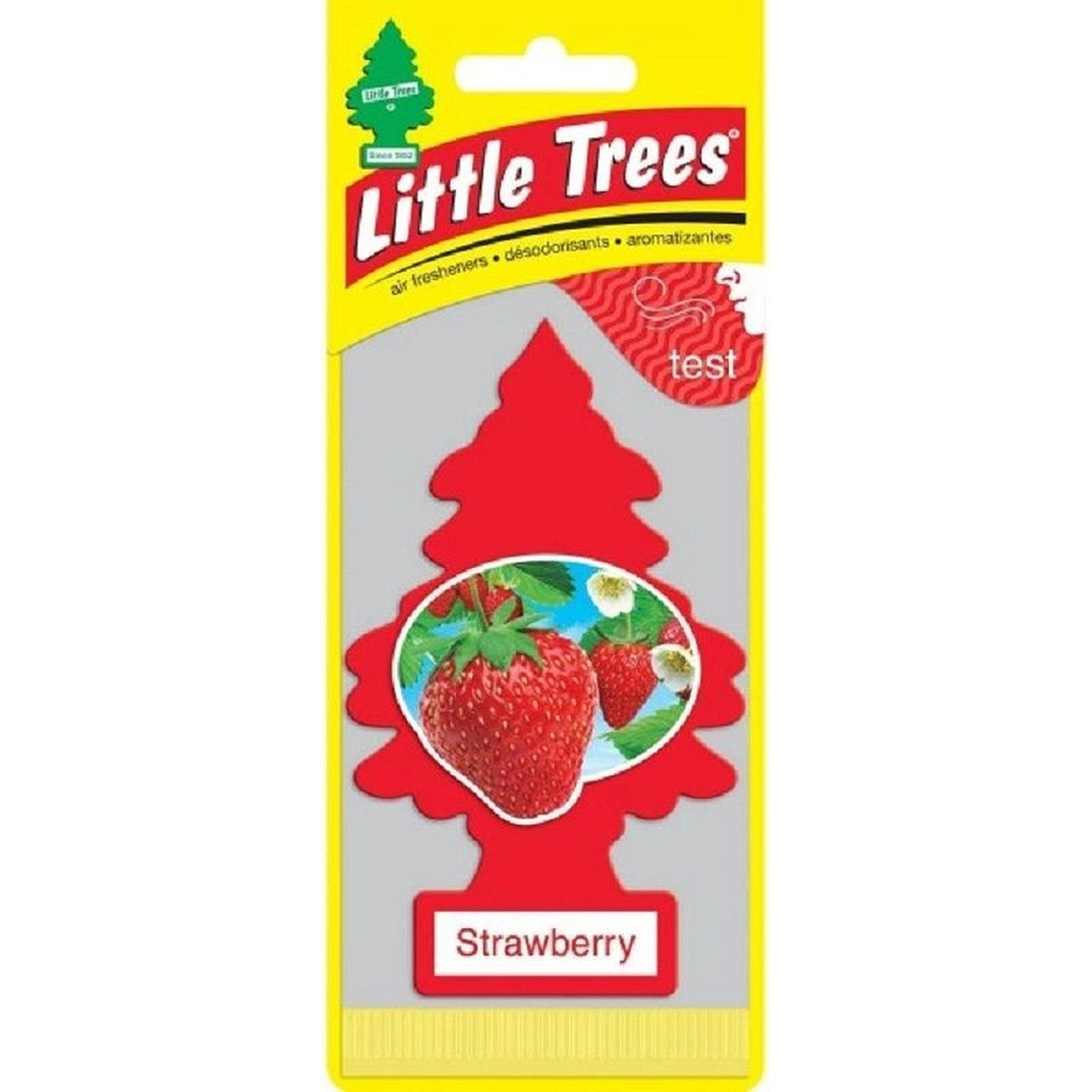 Aromatizante Pino Strawberry Little Trees Pack X 3unid 2