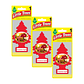 Aromatizante Pino Cinnamon Apple Little Trees Pack X 3unid - Miniatura 1